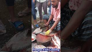 Amazing Great Delicious Pangas Fish Cutting Techniques  Fish Cutting Skills [upl. by Kenna65]