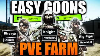 FEAR PVE GOONS NO MORE Escape From Tarkov PVE [upl. by Mojgan300]