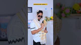 Undercover Agent 🕵 Wait For Twist 🫣 shorts comedy indianfamily aruj [upl. by Eldridge108]