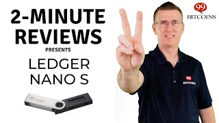 Ledger Nano S Review in 2 minutes 2024 Updated [upl. by Ddej]