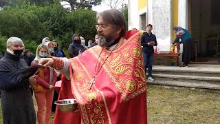 Ostia la Chiesa russa ortodossa celebra la Pasqua [upl. by Adalai899]