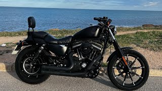 Harley Davidson iron 883 2019  Primeras impresiones  Español [upl. by Akinor]