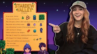 REVEALED ConcernedApe Leaks Stardew Valley 16 Update [upl. by Ecirehc697]