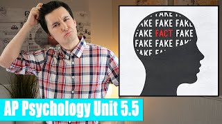 Why Do We Forget Things AP Psychology Unit 5 Topic 5 55 [upl. by Christianity]