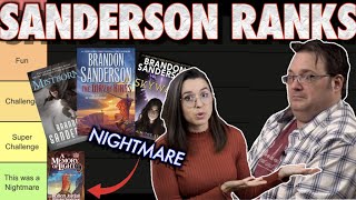 Brandon Sanderson Ranks His Own Books  Ft Brandon Sanderson [upl. by Illib]