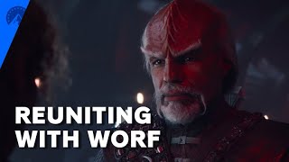 Star Trek Picard  Reuniting With Worf  Paramount [upl. by Ahsekyw611]