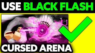 How To Use Black Flash in Cursed Arena Mobile 2024  Step by Step [upl. by Acinnad]