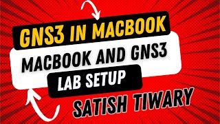 Download and Install GNS3 in Macbook M1  GNS3 Tutorial  Run GNS3 on MAC ARM M1M2 [upl. by Hara724]