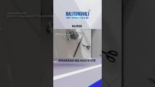 Nurse patay nang saksakin ng gunting shorts Balitanghali [upl. by Alyahs]