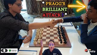 Praggs greatest attacking game  Lagarde vs Pragg  World Cup 2023  Commentary by Sagar [upl. by Gerstner]