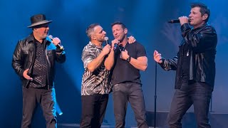 98 Degrees sings NSYNC’s “Tearin’ Up My Heart” in Concert  Bergen PAC  NJ 91923 [upl. by Roberson393]