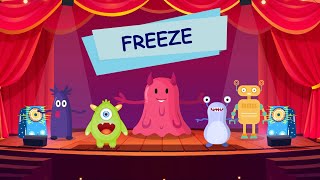 Freeze And Dance Song For Kids  Nursery Rhymes And Kids Songs [upl. by Aneeb640]