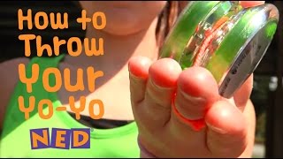 Learn to Yo quotHow to Throw your YoYoquot with NED and Reilly [upl. by Bal]