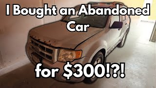 I Bought an Abandoned Car for 300 [upl. by Kcirdderf250]