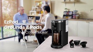 Gevi EzPod Compact Single Serve Coffee Maker｜gevihome [upl. by Oicor]