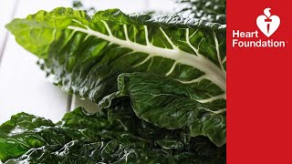 How to slice silverbeet  Food skills  Heart Foundation NZ [upl. by Angelia229]