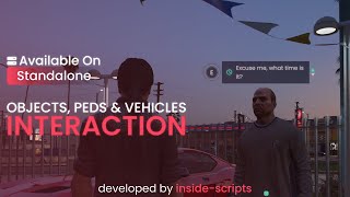 Interactions  FiveM Script STANDALONE [upl. by Bryn]