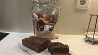 Receta brownie de chocolate con harina de avena Sublime Fitness Food [upl. by Norrehs]