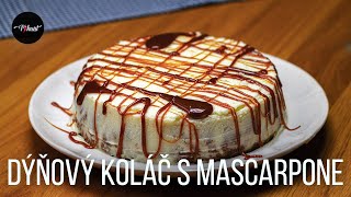 Recept z dýně který si navždy zamilujete Lahodný koláč s mascarpone lučinou a slaným karamelem [upl. by Samuela]