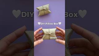 DIY Pillow Box🤍 [upl. by Mcneil]