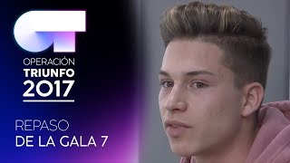 REPASO DE ACTUACIONES DE LA GALA 7  OT 2017 [upl. by Hildagarde]