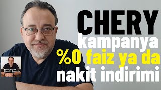 CHERY KAMPANYASI AÇIKLANDI 0 faizli 300 bin TL ya da nakit indirimi dediler Chery Tiggo Omoda [upl. by Nosnirb]