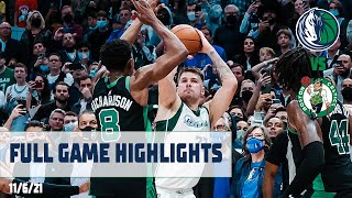 Luka Doncic 33 points gamewinner Highlights vs Boston Celtics [upl. by Merrily]