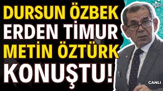 Dursun Özbek Erden Timur Metin Öztürk açıklamaları canlı yayında  GS TV izle  Basın toplantısı [upl. by Sixla]