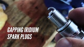 How to Gap Iridium Spark Plugs [upl. by Sitra841]