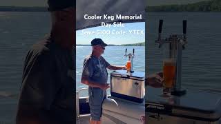 Put anything on draft and serve it anywhere with thecoolerkeg memorialday memorialdaysale [upl. by Stefan406]