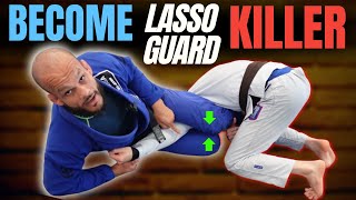 3 Essential ATTACKS From LASSO GUARD  Techniques for EVERYONE [upl. by Arundel]