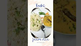 Kadhi amp jeera rice trending food recipe mouthwateringfood AARTIHOMEFOODS [upl. by Barling]