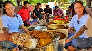 Punjabs Champ Sportswoman runs Roadside Dhaba 🙏🏻 60 Rs UNLIMITED Indian Street Food Vlog [upl. by Bendicty]