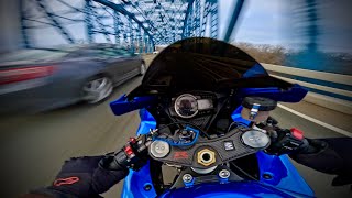 The Pure Sound of Suzuki GSXR600  BRUTALLY LOUD [upl. by Azil109]