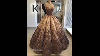 Wow😱😱 beautiful princess gown 😍short trending dress [upl. by Sirrep551]