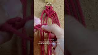 Macrame Heart Tutorial ❤️ [upl. by Ambrosine801]