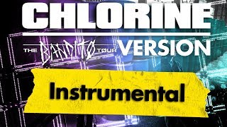 Chlorine Live Bandito Tour Version Instrumental  twenty one pilots [upl. by Eeclehc]