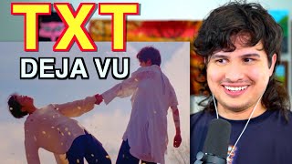 Vocal Coach Reacts to TXT  Deja Vu [upl. by Itteb]