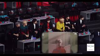 190106 ENG SUB BTS reaction to JONGHYUN SHINEE VCR [upl. by Anoynek]