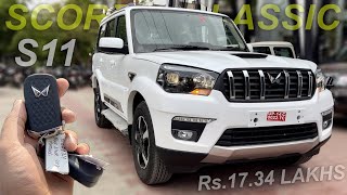 2024 Scorpio Classic S11 Top Model  Everest White Scorpio S11  India Ki Mafia SUV  Scorpio 2024 [upl. by Chung]