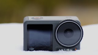 DJI Osmo Action 3 Menu settings Cynova Adapter [upl. by Araik2]