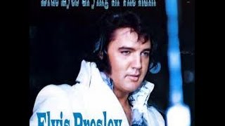 Elvis Presley  Blue Eyes Crying In The Rain  with lyrics [upl. by Ailimaj]