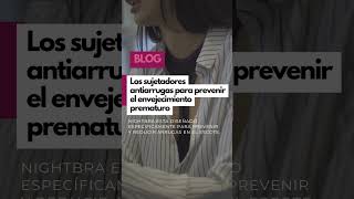 Los sujetadores antiarrugas para prevenir el envejecimiento prematuro  NightBra [upl. by Eyot]