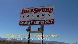 Casino 1995  Filming Location  Idle Spurs Tavern Sandy Valley  Robert De Niro Joe Pesci [upl. by Aneger]