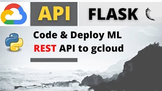 How to build a REST API with Python  Deploy to Google Cloud [upl. by Aneeres]