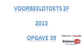 rekentoets 2015 oefenopgave 39 [upl. by Alym680]