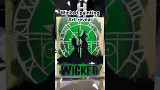 New wicked painting Art reveal This painting is of Glinda and Elphaba wicked wickedmusical art [upl. by Airtened]