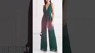 ENTERIZOS Elegantes para Fiestas verde moda navidad elegantes fashion tendenciasmoda outfit [upl. by Danelle122]