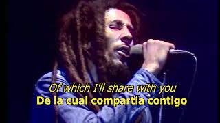 No woman no cry  Bob Marley LYRICSLETRA Reggae [upl. by Sheila]