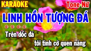 Karaoke Linh Hồn Tượng Đá Tone Nữ Nhạc Sống Beat Chuẩn 2025 Dễ Ca  Thanh Hải [upl. by Pinchas918]